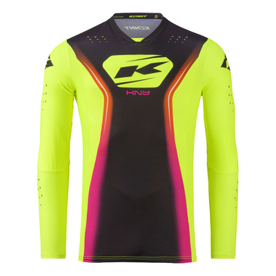 Maillot cross enfant Kenny Kid Performance Solid neon yellow