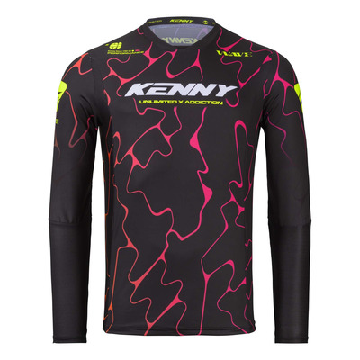 Maillot cross enfant Kenny Perfomance Kid Wave black