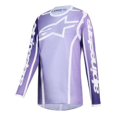 Maillot cross femme Alpinestars Stella Fluid Apex violet/white