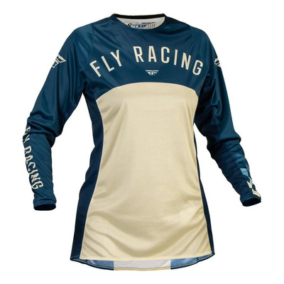 Maillot cross femme Fly Racing Lite navy/ivoire
