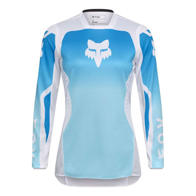 Maillot cross femme Fox Racing Woman 180 Shield white/blue