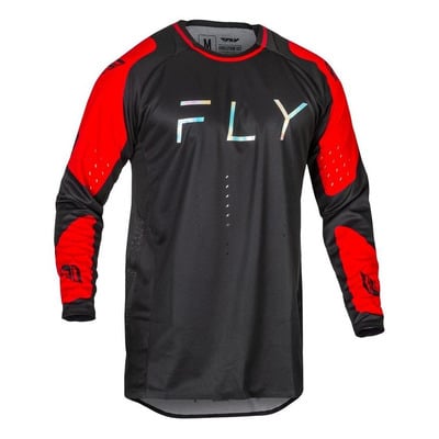 Maillot cross Fly Racing Evo noir/rouge