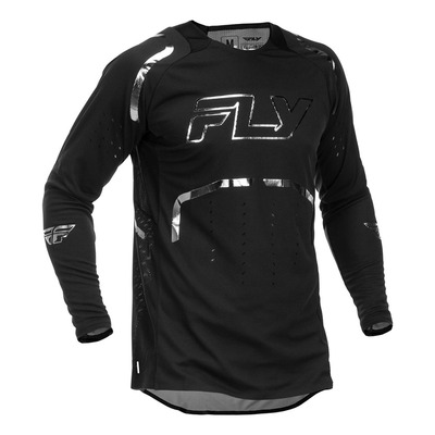 Maillot cross Fly Racing Evolution DST black/silver