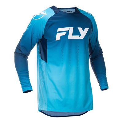 Maillot cross Fly Racing Evolution DST blue/white