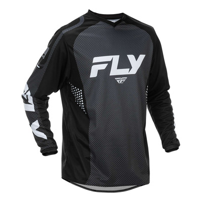 Maillot cross Fly Racing F-16 black/white