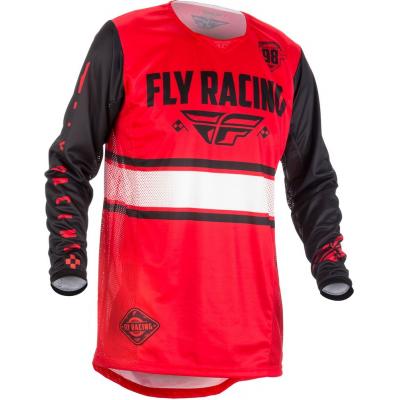 Maillot cross Fly Racing Kinetic Era rouge