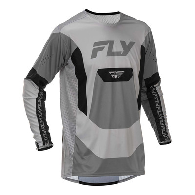 Maillot cross Fly Racing Lite grey/black