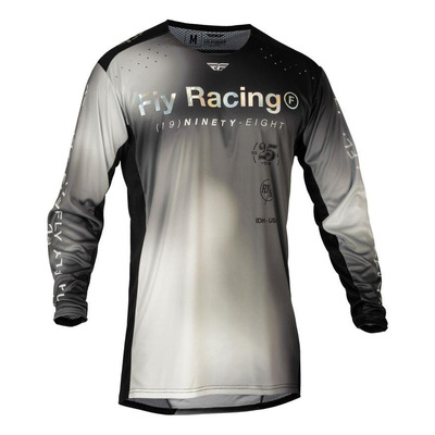 Maillot cross Fly Racing Lite Legacy gris clair/noir – Special Edition
