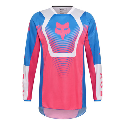 Maillot cross Fox Racing 180 Collect blue/pink