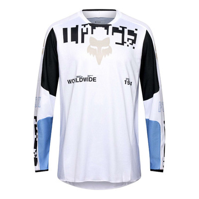 Maillot cross Fox Racing Digi Image white