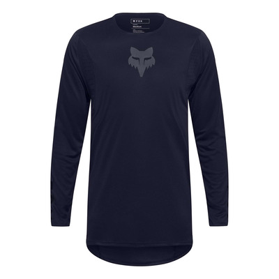 Maillot cross Fox Racing Flexair Blackout black
