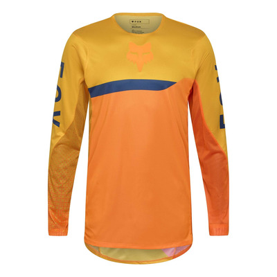 Maillot cross Fox Racing Flexair Fracture tangerine