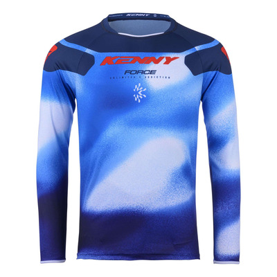 Maillot cross Kenny Force Fog blue