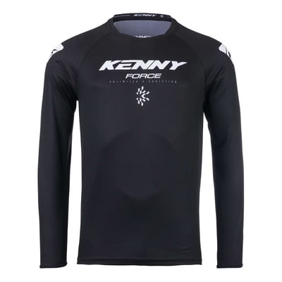 Maillot cross Kenny Force Solid black