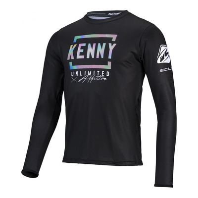 Maillot cross Kenny Performance holographic noir 2022