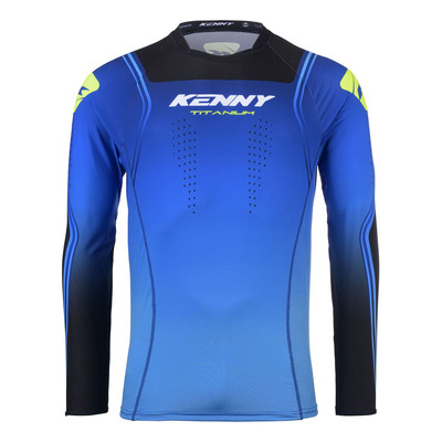 Maillot cross Kenny Titanium blue