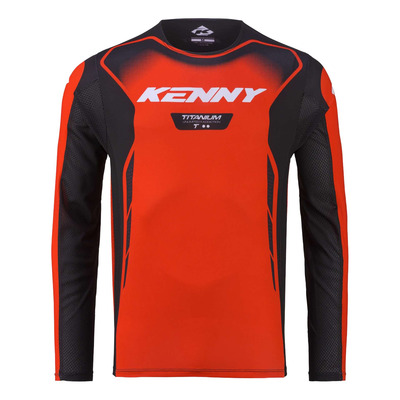 Maillot cross Kenny Titanium orange