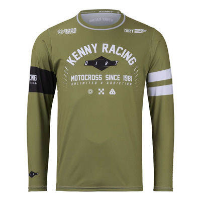 Maillot cross Kenny Track Dirt kaki
