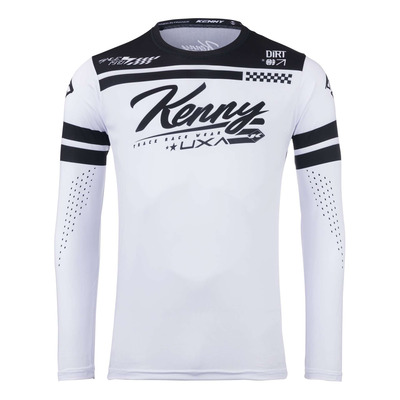 Maillot cross Kenny Track Dirt white