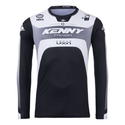 Maillot cross Kenny Track Focus black/white