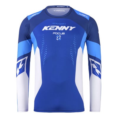 Maillot cross Kenny Track Focus blue
