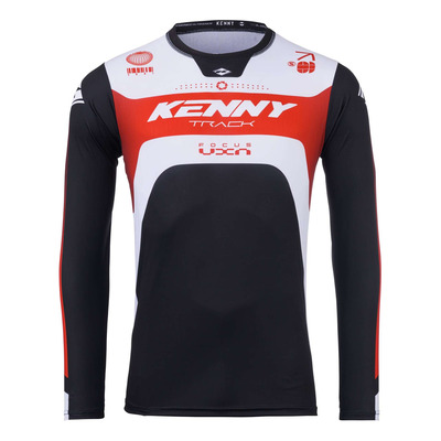 Maillot cross Kenny Track Focus red