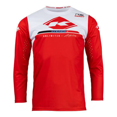 Maillot cross Kenny Track Raw rouge 2023