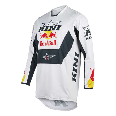 Maillot cross Kini Red Bull MXC 2.0 white