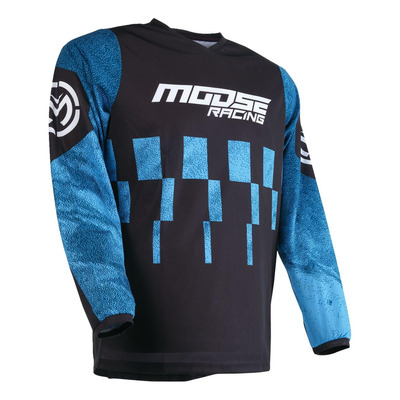 Maillot cross Moose Racing Qualifier blue/black