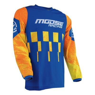 Maillot cross Moose Racing Qualifier orange/blue