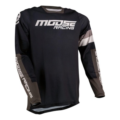 Maillot cross Moose Racing Sahara noir/vert kaki