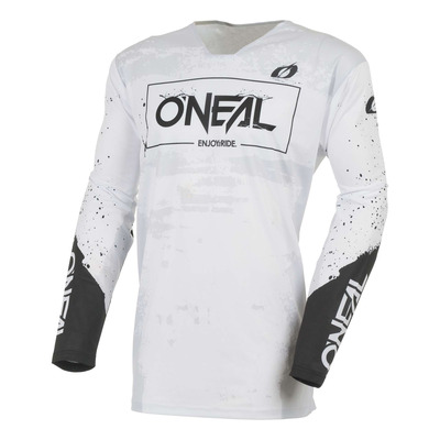 Maillot cross O’Neal Mayhem Paint V27 white/black