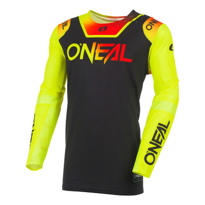 Maillot cross O’Neal Prodigy Five Six V27 black/neon yellow