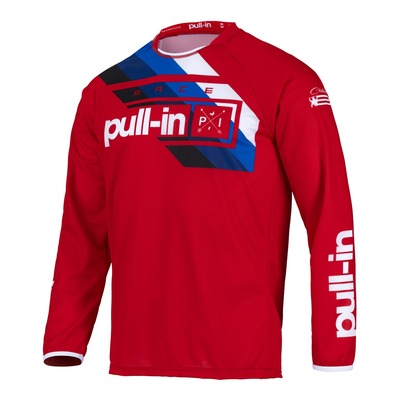 Maillot cross Pull-in Challenger Race rouge/bleu/blanc