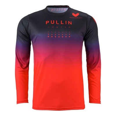 Maillot cross Pull-In Master Solid rouge