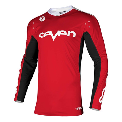 Maillot cross Seven Rival Staple rouge