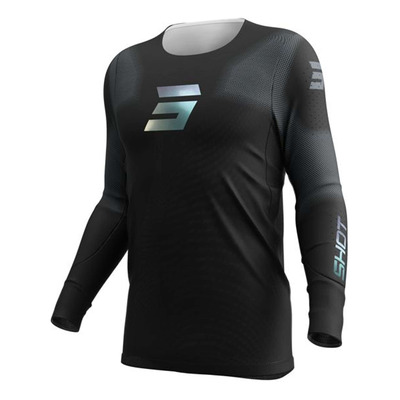Maillot cross Shot Aerolite Space black