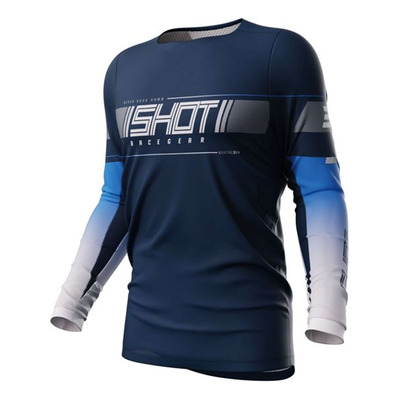 Maillot cross Shot Contact Indy blue