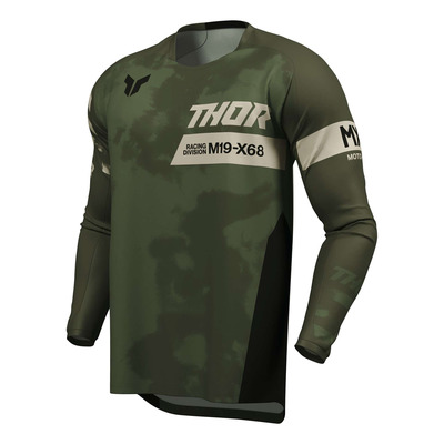 Maillot cross Thor Launchmode Bleach black/camo