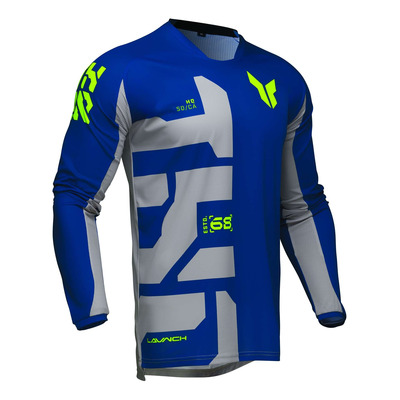 Maillot cross Thor Launchmode Forge blue