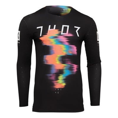 Maillot cross Thor Prime Theory noir/multicolore