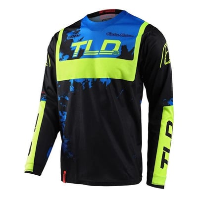 Maillot cross Troy Lee Designs GP Astro black/yellow
