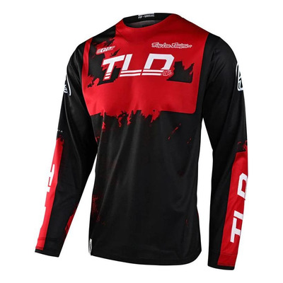 Maillot cross Troy Lee Designs GP Astro red/black