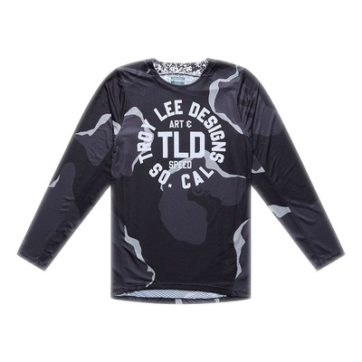 Maillot cross Troy Lee Designs GP Pro Air Camo noir