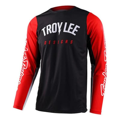 Maillot cross Troy Lee Designs GP Pro Boltz black/red