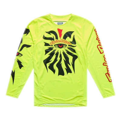 Maillot cross Troy Lee Designs GP Pro Cyclops jaune fluo