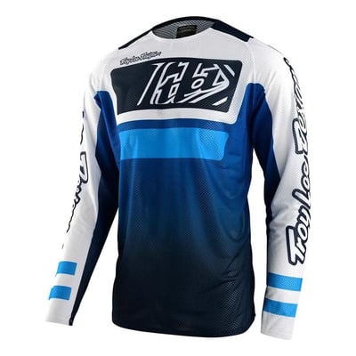 Maillot cross Troy Lee Designs SE Pro Air Lanes blue/navy