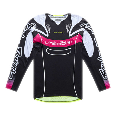 Maillot cross Troy Lee Designs SE Pro Salvo noir/blanc