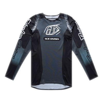 Maillot cross Troy Lee Designs SE Pro Sever noir/gris