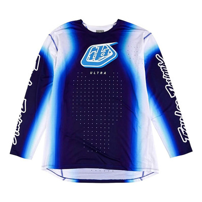 Maillot cross Troy Lee Designs SE Ultra Blurr blue